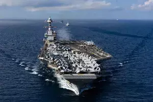 USS Gerald R. Ford (CVN-78): అమెరికా ఎయిర్‌క్రాఫ్ట్ క్యారియర్‌లో అగ్ని ప్రమాదం – జెరాల్డ్‌ ఆర్‌. ఫోర్డ్‌కు భారీ నష్టం