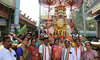 Sri Kodandarama on Simha Vahanam: సింహ వాహనంపై శ్రీ కోదండరాముడు