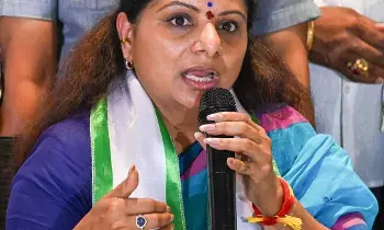K. Kavitha: సామాజిక తెలంగాణ ధ్యేయంతో సర్వోదయ తెలంగాణ దిశగా ముందుకు సాగుతా- కవిత