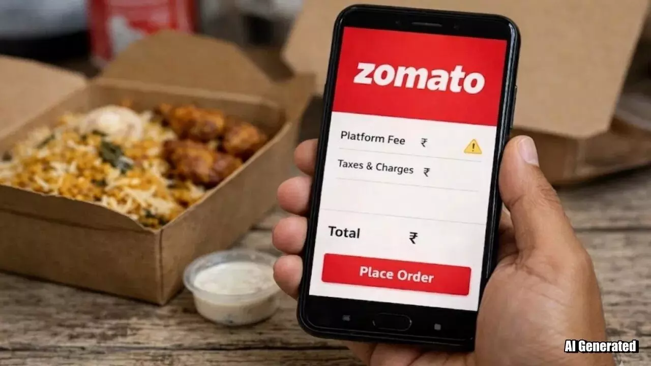 Zomato : జొమాటో కస్టమర్లకు షాక్.. మళ్ళీ పెరిగిన ప్లాట్ఫారమ్ ఫీజు.. ప్రతి ఆర్డర్పై అదనపు బాదుడు Zomato : జొమాటో కస్టమర్లకు షాక్.. మళ్ళీ పెరిగిన ప్లాట్ఫారమ్ ఫీజు.. ప్రతి ఆర్డర్పై అదనపు బాదుడు