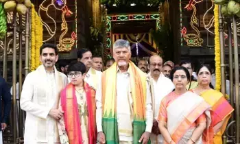 Chief Minister Nara Chandrababu Naidu: మనవడు దేవాన్ష్‌ పుట్టినరోజు సందర్భంగా తిరుమల శ్రీవారి సేవలో సీఎం చంద్రబాబు కుటుంబం