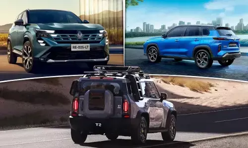 Hybrid SUVs : ఎస్యూవీ ప్రియులకు పండగే.. త్వరలో మార్కెట్లోకి 4 కొత్త 7-సీటర్ హైబ్రిడ్ కార్లు Hybrid SUVs : ఎస్యూవీ ప్రియులకు పండగే.. త్వరలో మార్కెట్లోకి 4 కొత్త 7-సీటర్ హైబ్రిడ్ కార్లు