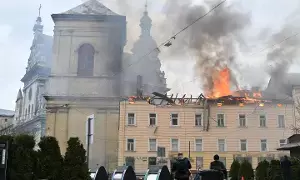 Russia: ఉక్రెయిన్‌పై రష్యా భారీ డ్రోన్ దాడి: 24 గంటల్లో వెయ్యి డ్రోన్లతో అతిపెద్ద వైమానిక దాడి