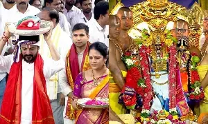 Sita Rama Kalyanam: భద్రాచలంలో వైభవంగా శ్రీ సీతారాముల కల్యాణోత్సవం Sita Rama Kalyanam: భద్రాచలంలో వైభవంగా శ్రీ సీతారాముల కల్యాణోత్సవం