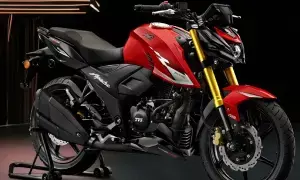 TVS Apache RTR 160 4V :  తక్కువ ధరలోనే టాప్ ఎండ్ ఫీచర్లు.. రోడ్లపై అపాచీ అరాచకం