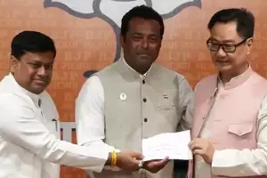 Leander Paes: భాజపాలో చేరిన టెన్నిస్ దిగ్గజం లియాండర్ పేస్ Leander Paes: భాజపాలో చేరిన టెన్నిస్ దిగ్గజం లియాండర్ పేస్