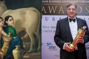 Raja Ravi Varma Painting: రాజా రవివర్మ చిత్రకృతి రికార్డు మొత్తానికి అమ్ముడు: రూ.167.2 కోట్లు