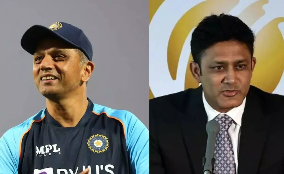 M. Chinnaswamy Stadium: చిన్నస్వామి స్టేడియంలో ద్రవిడ్, కుంబ్లే పేర్లతో కొత్త ఎండ్స్ ప్రారంభం! M. Chinnaswamy Stadium: చిన్నస్వామి స్టేడియంలో ద్రవిడ్, కుంబ్లే పేర్లతో కొత్త ఎండ్స్ ప్రారంభం!