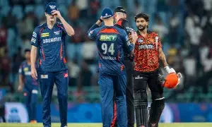 IPL 2026: ఉత్కంఠ మ్యాచ్ లో సన్ రైజర్స్ పై లక్నో విక్టరీ.. IPL 2026: ఉత్కంఠ మ్యాచ్ లో సన్ రైజర్స్ పై లక్నో విక్టరీ..
