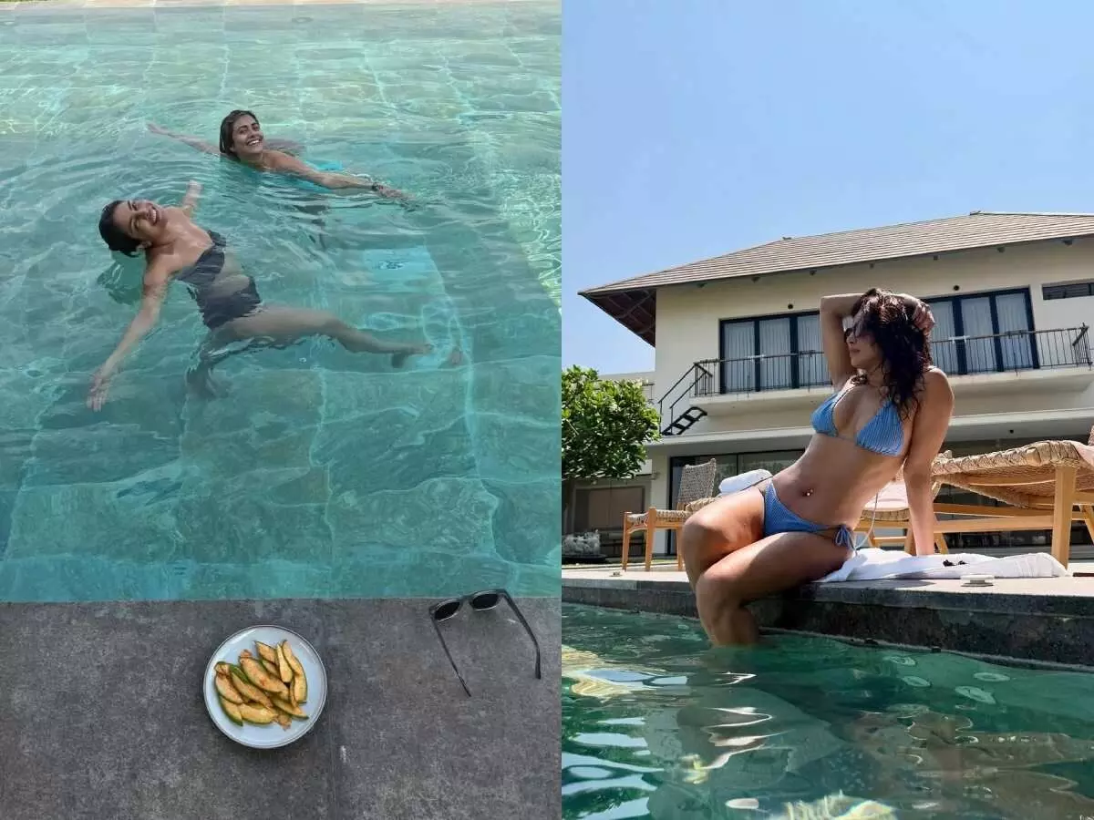 Actress Priyanka Chopra: హైదరాబాద్ షూటింగ్లో ప్రియాంక చోప్రా సందడి.. స్విమ్మింగ్ పూల్ ఫోటోలు వైరల్! Actress Priyanka Chopra: హైదరాబాద్ షూటింగ్లో ప్రియాంక చోప్రా సందడి.. స్విమ్మింగ్ పూల్ ఫోటోలు వైరల్!