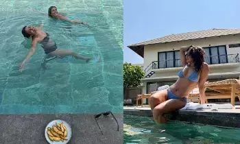 Actress Priyanka Chopra: హైదరాబాద్ షూటింగ్‌లో ప్రియాంక చోప్రా సందడి.. స్విమ్మింగ్ పూల్ ఫోటోలు వైరల్!