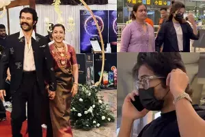 Vijay Deverakonda–Rashmika Mandanna: హైదరాబాద్కు తిరిగొచ్చిన కొత్త జంట విజయ్ - రష్మిక.. కోడగులో ఘనంగా రిసెప్షన్! Vijay Deverakonda–Rashmika Mandanna: హైదరాబాద్కు తిరిగొచ్చిన కొత్త జంట విజయ్ - రష్మిక.. కోడగులో ఘనంగా రిసెప్షన్!