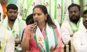 K. Kavitha: కాళేశ్వరం మరమ్మతులు కమీషన్ల కోసమే : కవిత